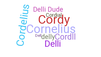 Nickname - Cordell