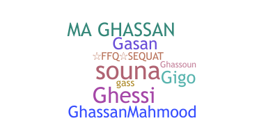 Nickname - Ghassan