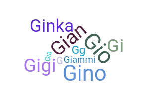 Nickname - Gianni