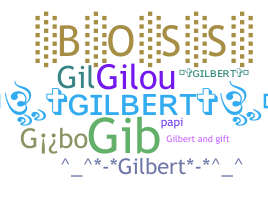 Nickname - Gilbert