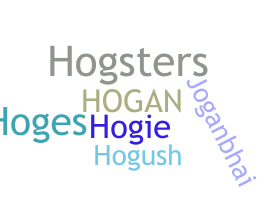 Nickname - Hogan