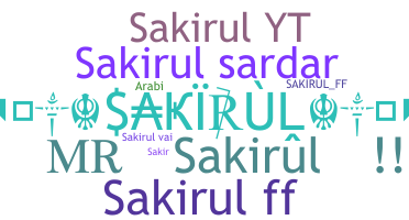 Nickname - Sakirul