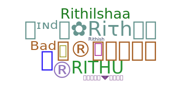 Nickname - Rithu