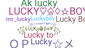 Nickname - Luckyboy
