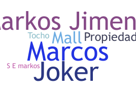 Nickname - Markos