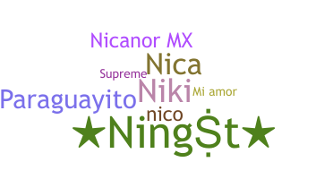 Nickname - Nicanor