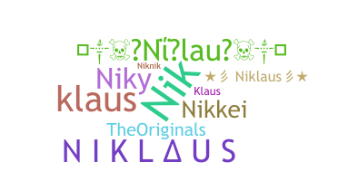 Nickname - Niklaus