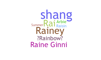 Nickname - Raine