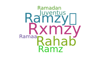 Nickname - Ramzy