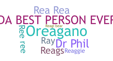 Nickname - Reagan