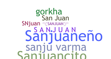 Nickname - Sanjuan