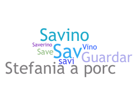 Nickname - Saverio