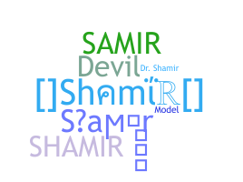 Nickname - Shamir