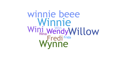 Nickname - Winifred