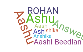 Nickname - Aashi