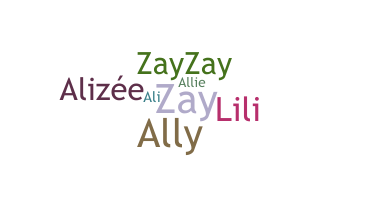 Nickname - Alize