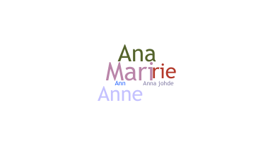 Nickname - Annamarie