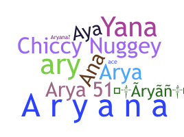 Nickname - Aryana