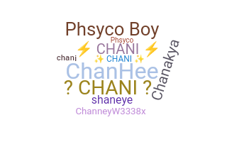 Nickname - Chani