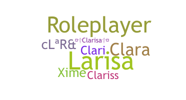 Nickname - Clarisa