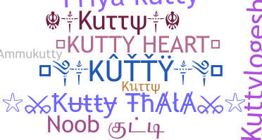 Nickname - Kutty