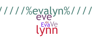 Nickname - Evalyn
