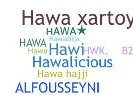 Nickname - Hawa