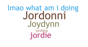 Nickname - Jordynn