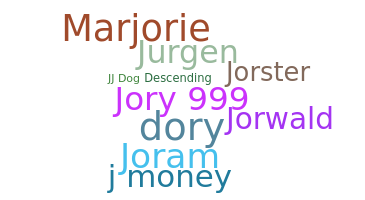 Nickname - Jory