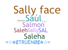 Nickname - Sal