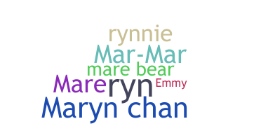 Nickname - Maryn