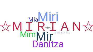 Nickname - Mirian