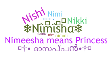 Nickname - Nimisha