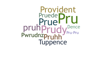 Nickname - Prudence