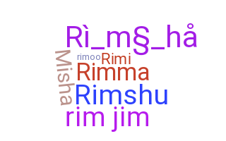 Nickname - Rimsha