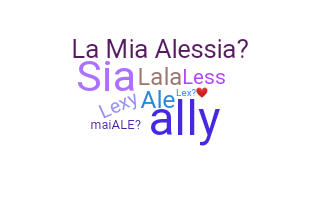 Nickname - ALESSIA