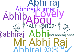 Nickname - AbhiRaj