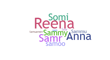 Nickname - Samreen