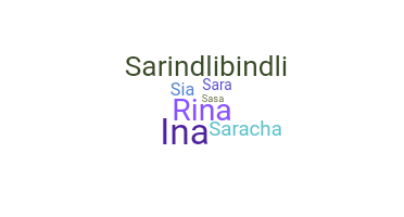 Nickname - Sarina
