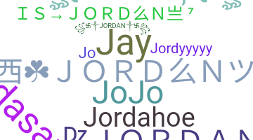 Nickname - Jordan