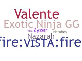 Nickname - Vista
