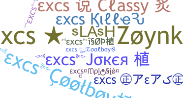 Nickname - EXcs