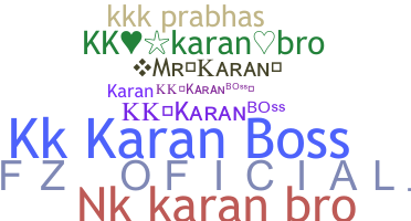 Nickname - Kkkaranboss