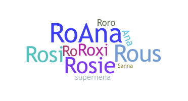 Nickname - Rosana