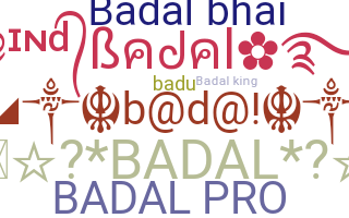 Nickname - Badal