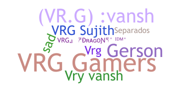 Nickname - VRG