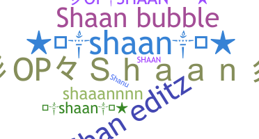 Nickname - Shaan