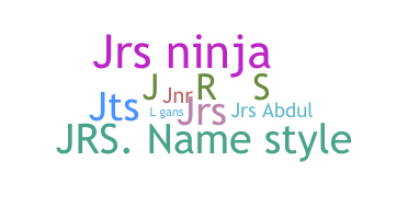 Nickname - jrs