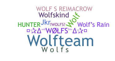 Nickname - Wolfs