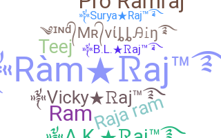Nickname - Ramraj